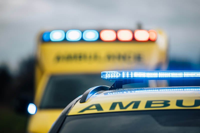 British ambulances